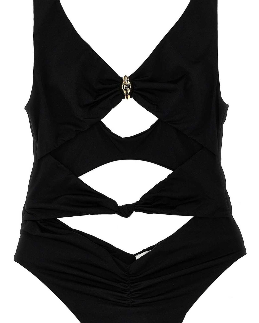 Elisabetta Franchi Black Swimsuits