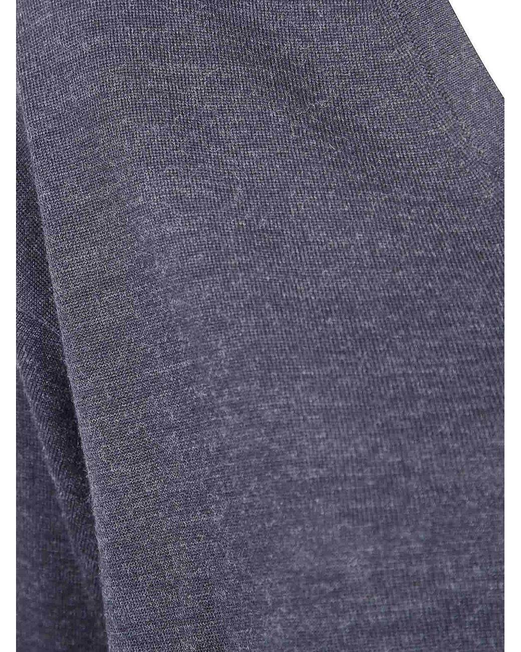 Suéter Cuello Redondo Drumohr de color Blue