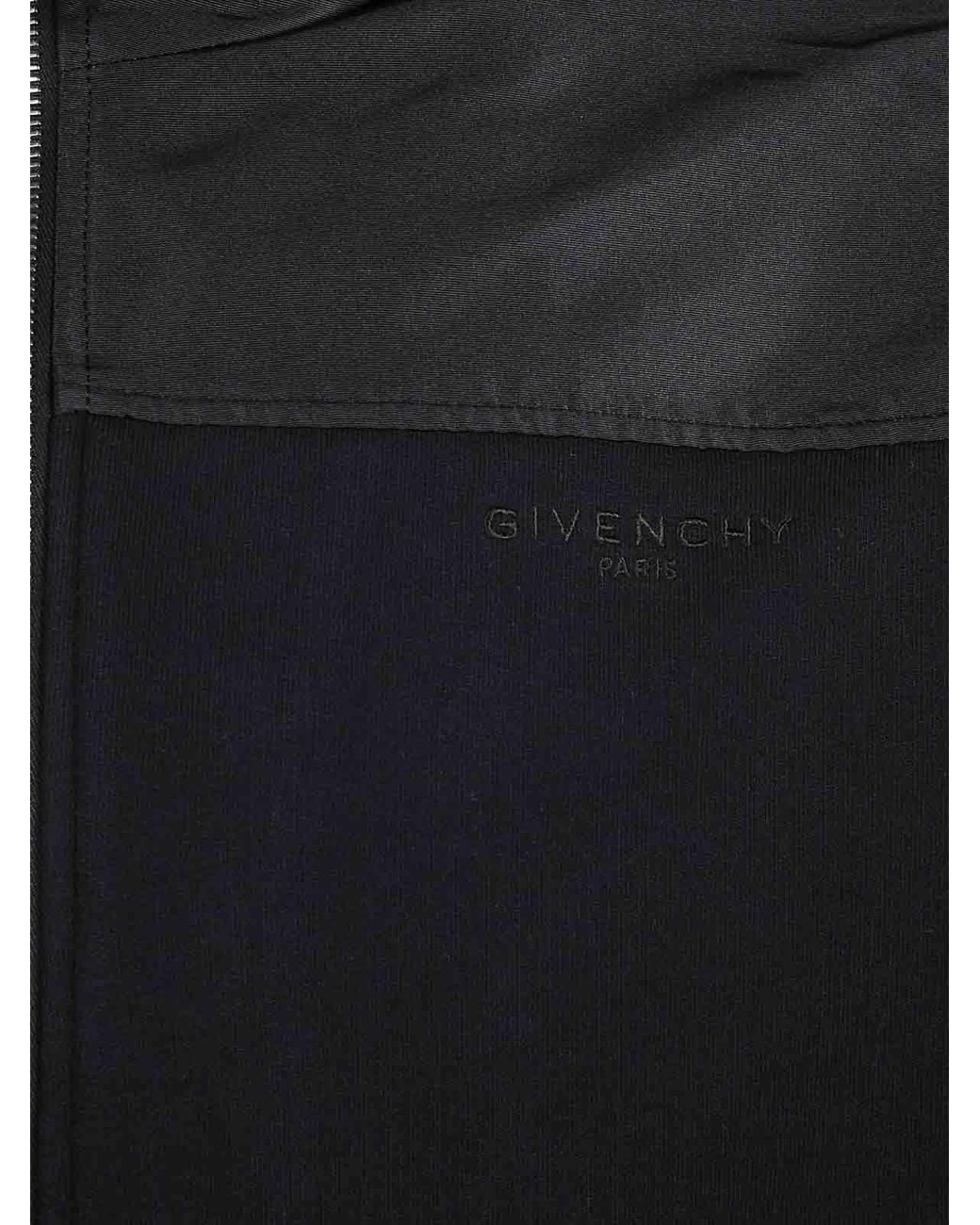 Givenchy Blue Windbreaker Hoodie for men