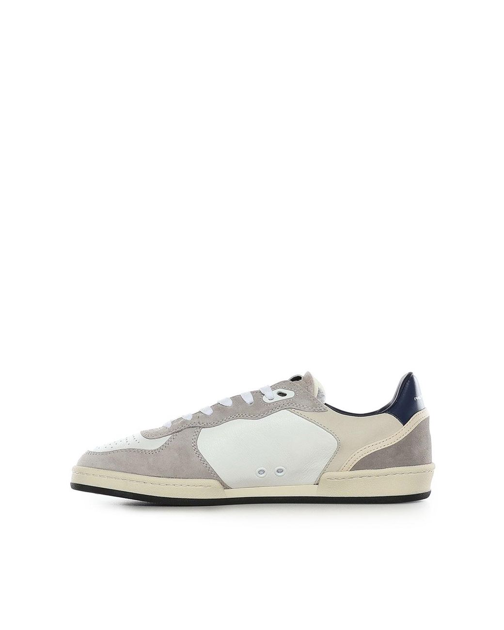 Philippe Model White Pgal Leather Sneaker for men