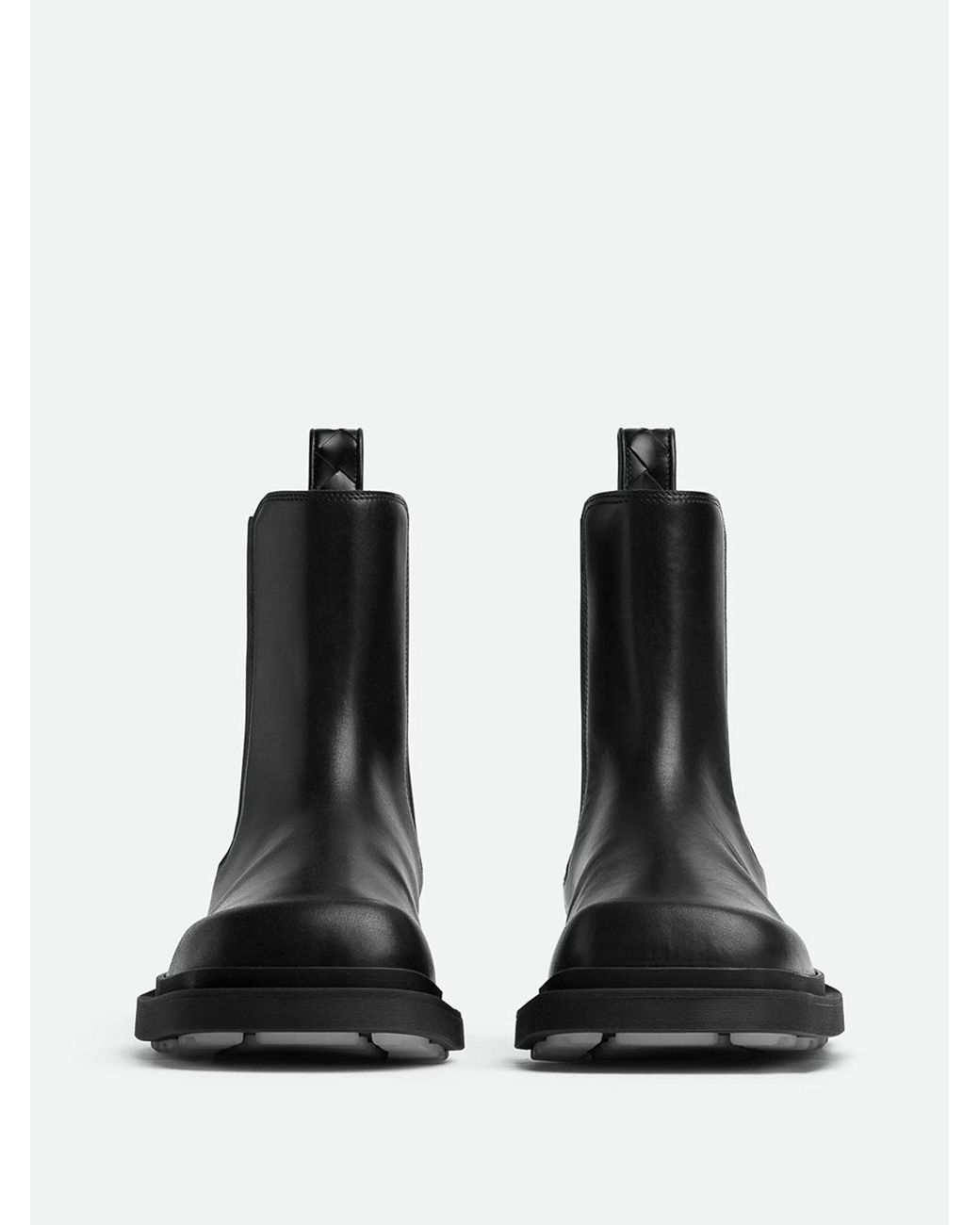 Bottega Veneta Black Chelsea Boots
