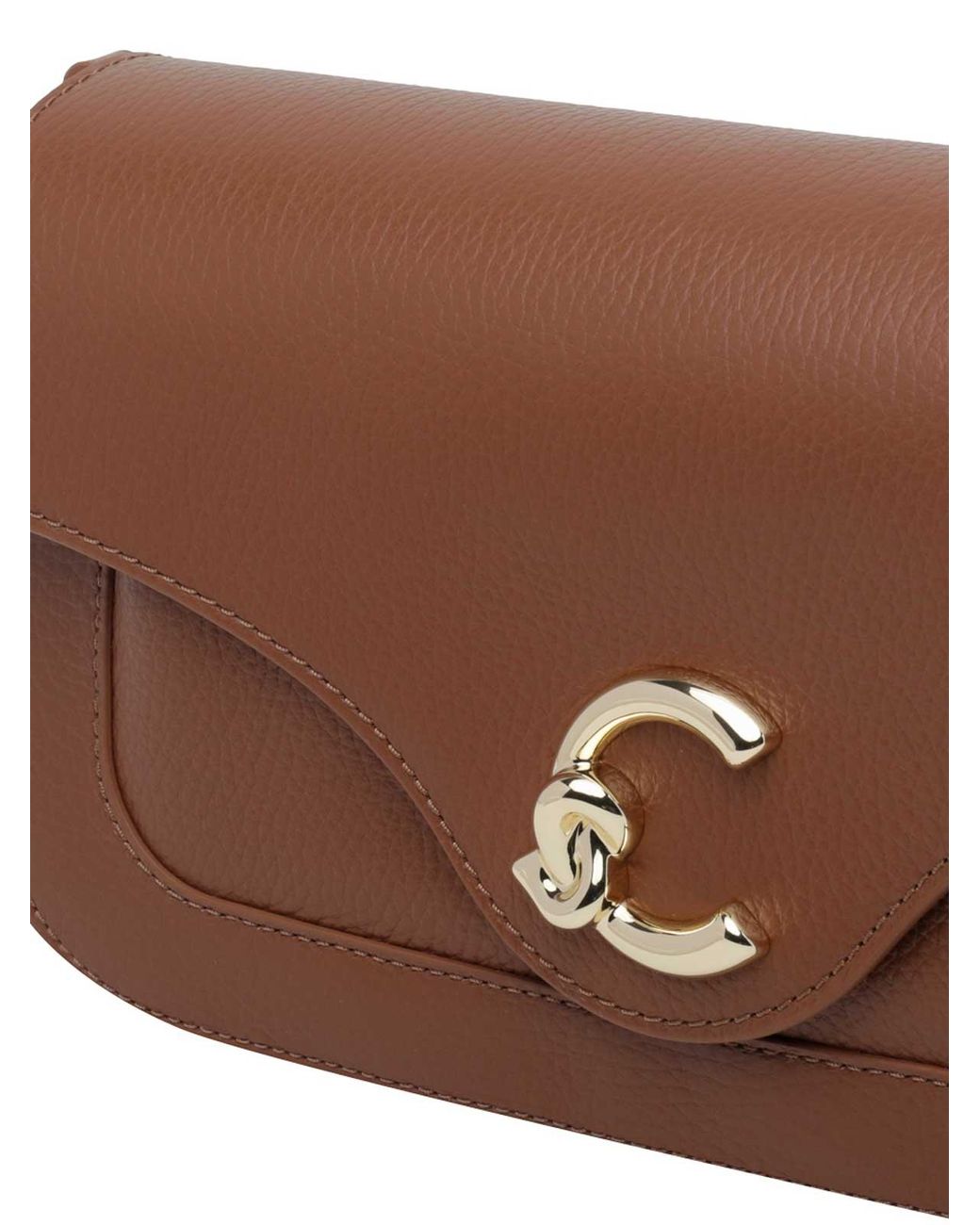 Coccinelle Brown C-Me Medium Shoulder Bag
