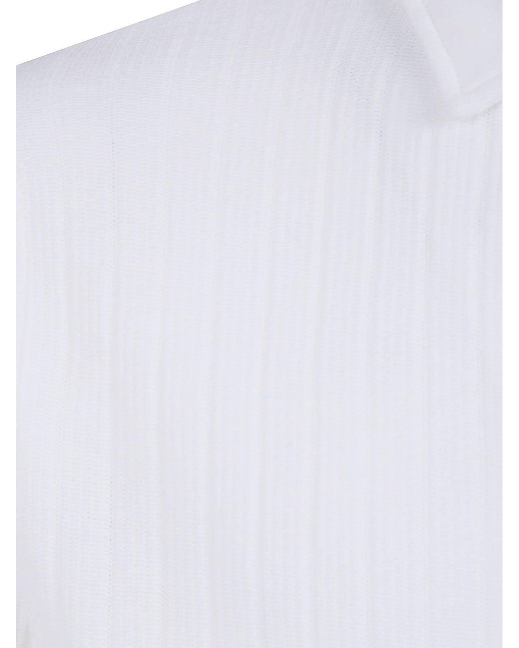 Lardini White Short Sleeves Polo Shirt for men