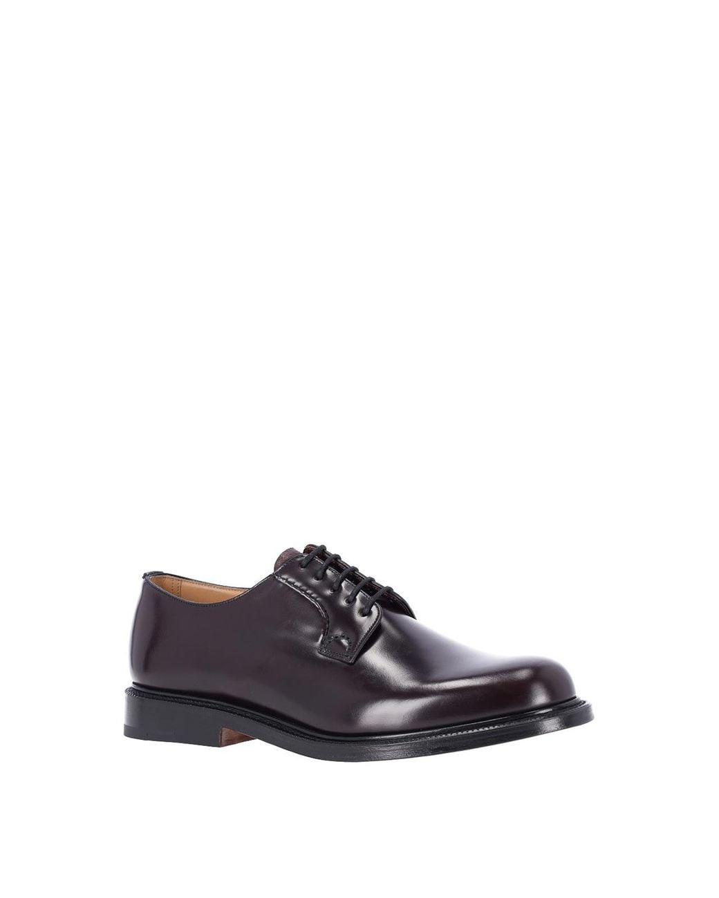 Church's Brown Leather Derby Shoes for men