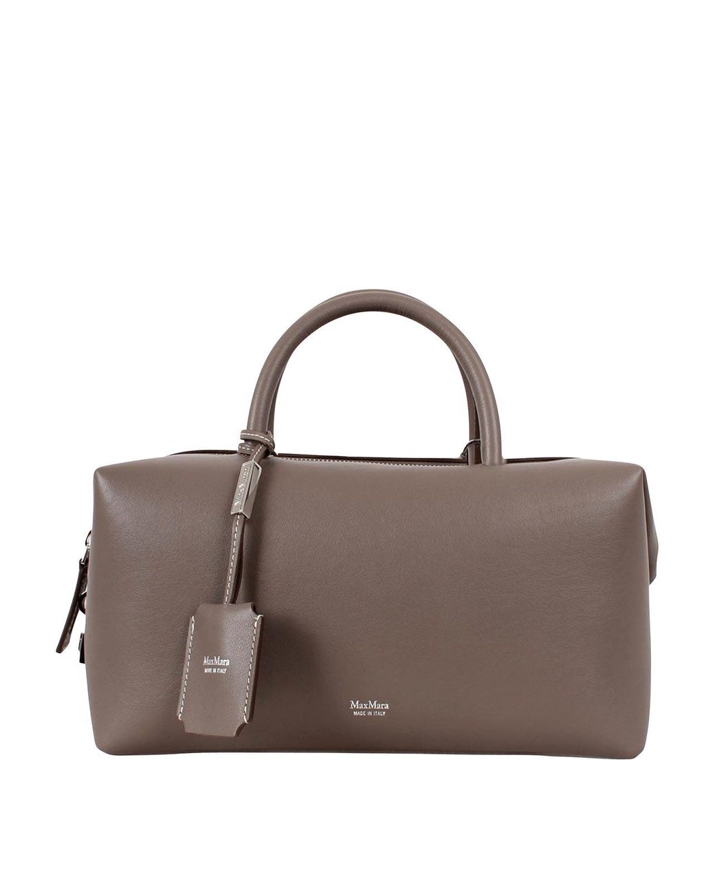 Max Mara Brown Holdallm Medium Satchel Bag