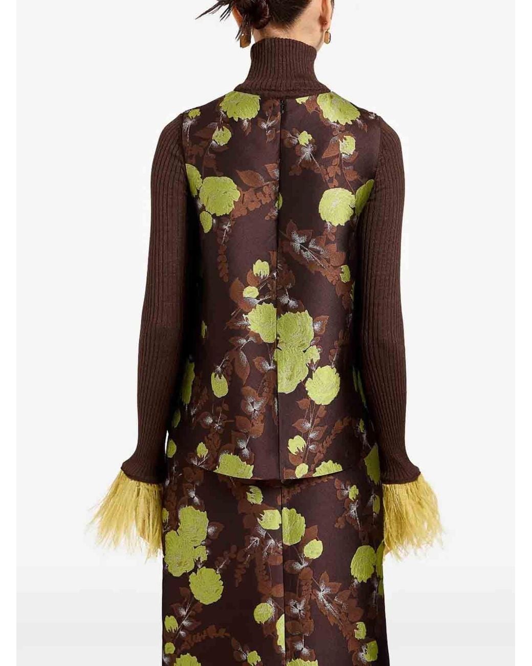Top LaDoubleJ en coloris Brown