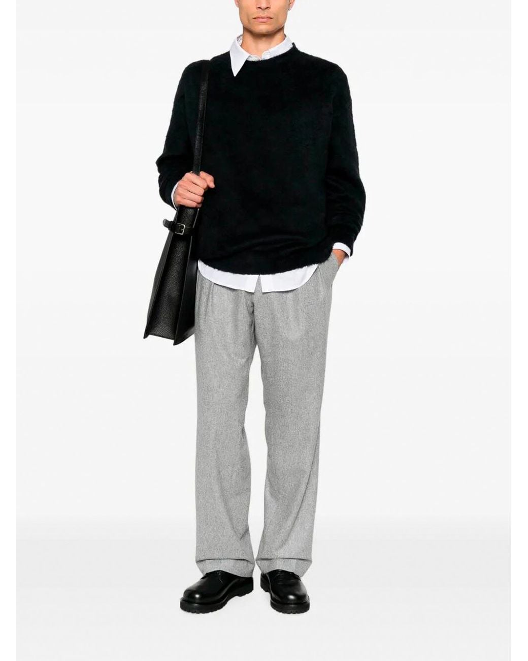 Berwich Gray Pants for men