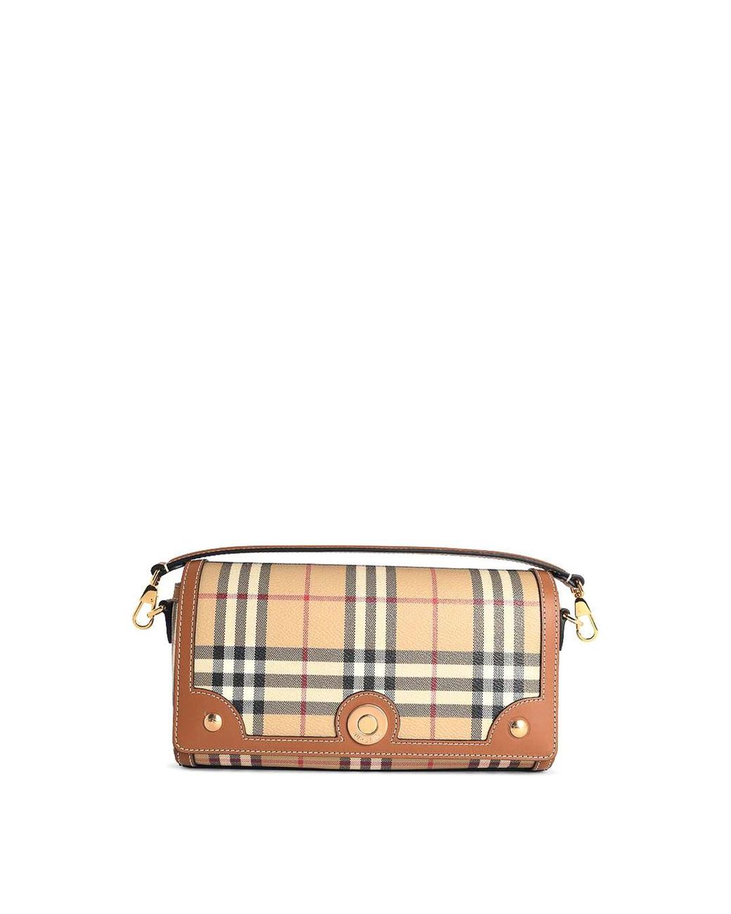 'Note' Cotton Blend Borse di Burberry in White