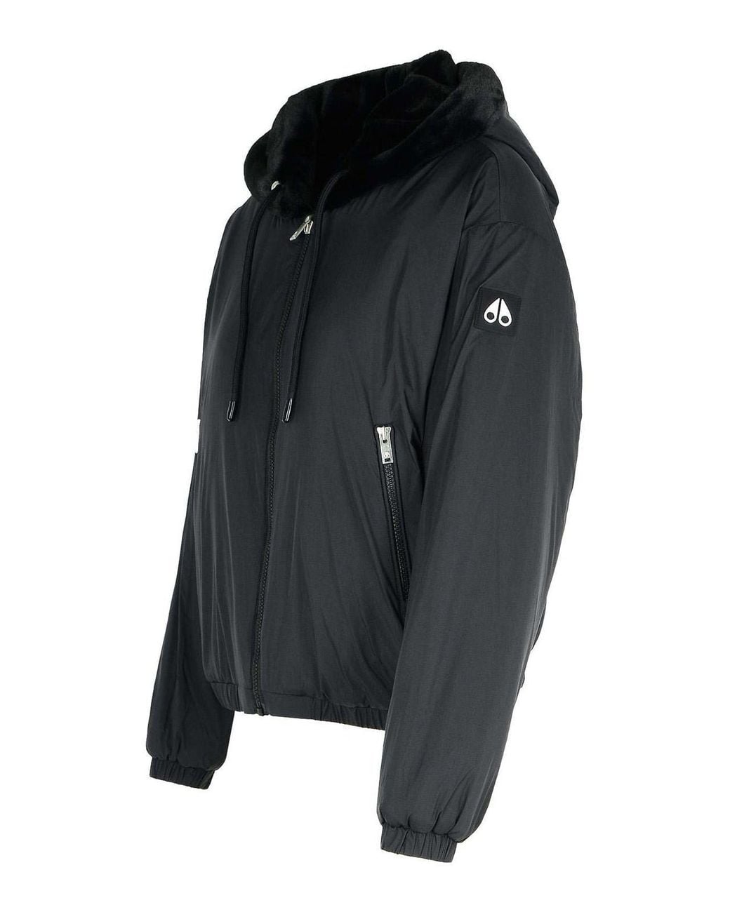 Moose Knuckles Black Reversible Down Puffer Jacket
