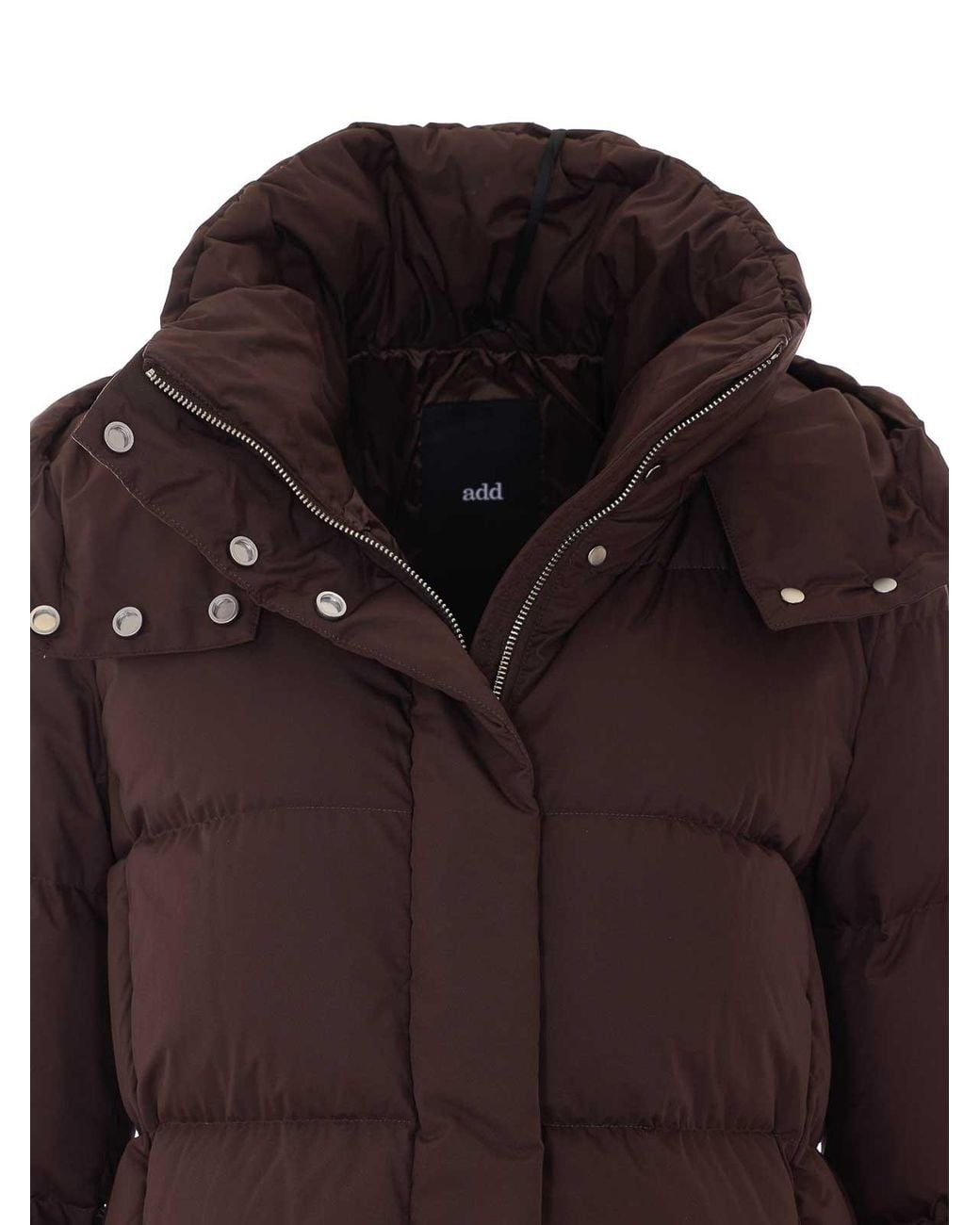 Add Brown Amadeus Ped Long Down Jacket