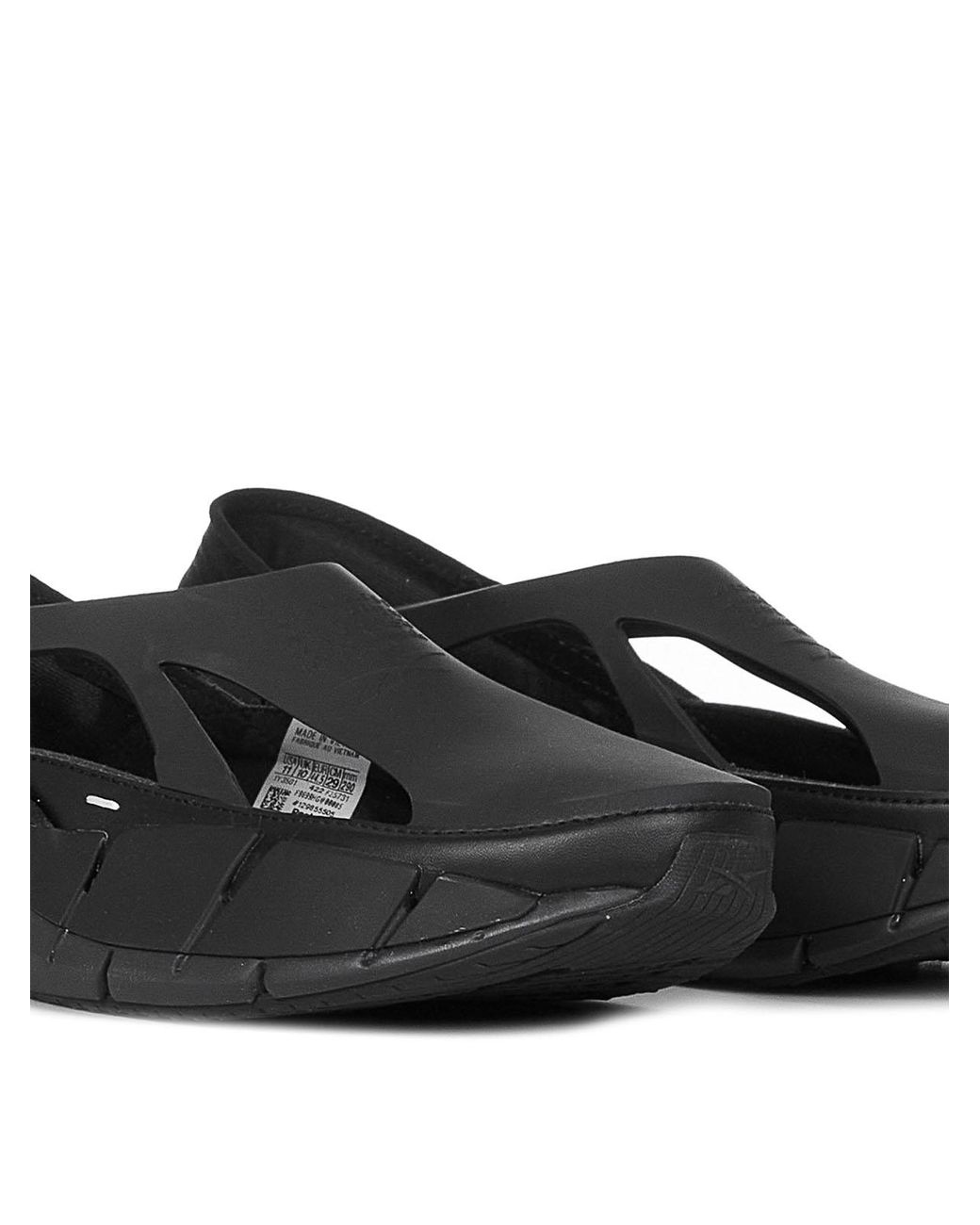 Maison Margiela Black Fabric Sneakers