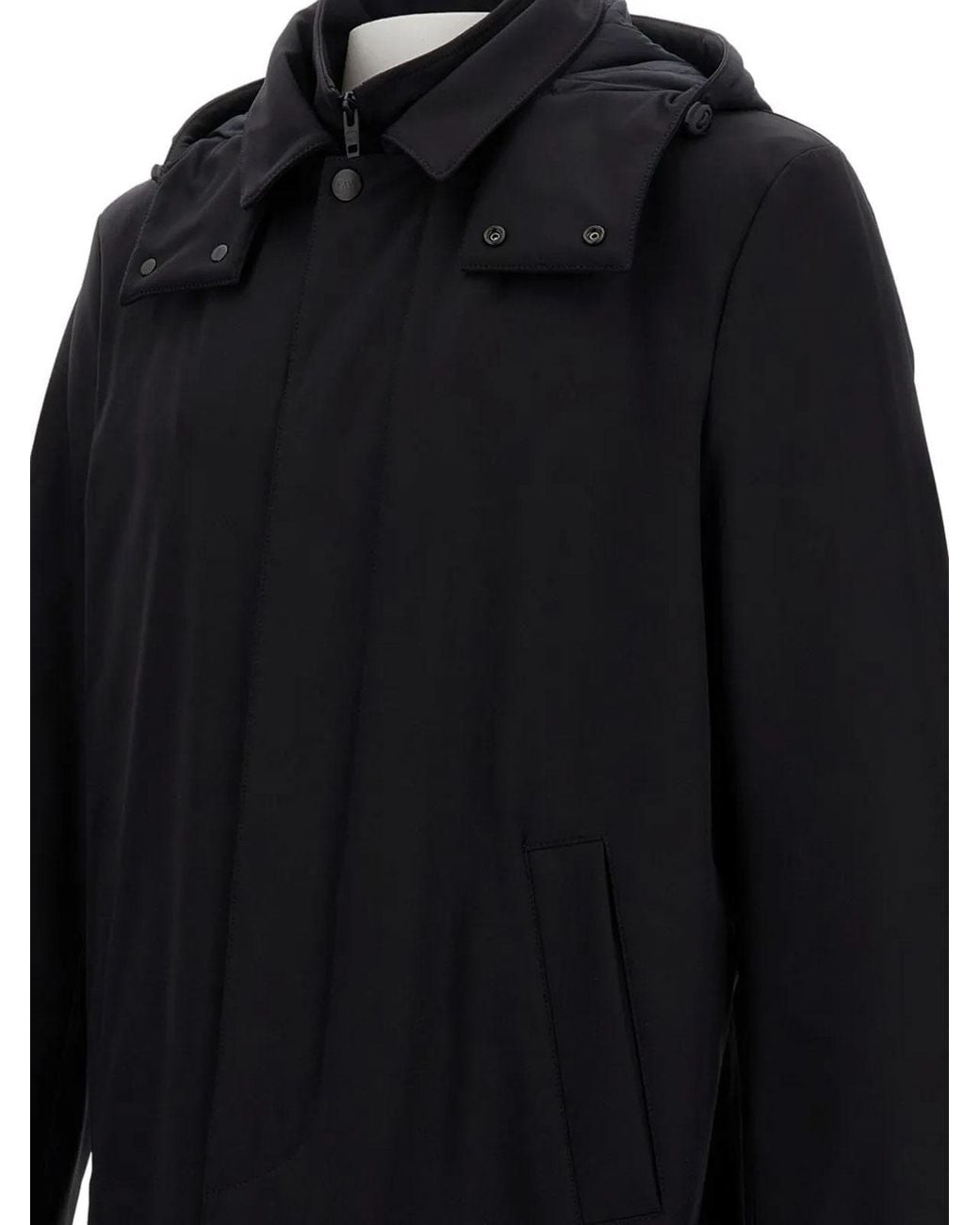 Fay Blue New Morning Travel Jersey Nero for men
