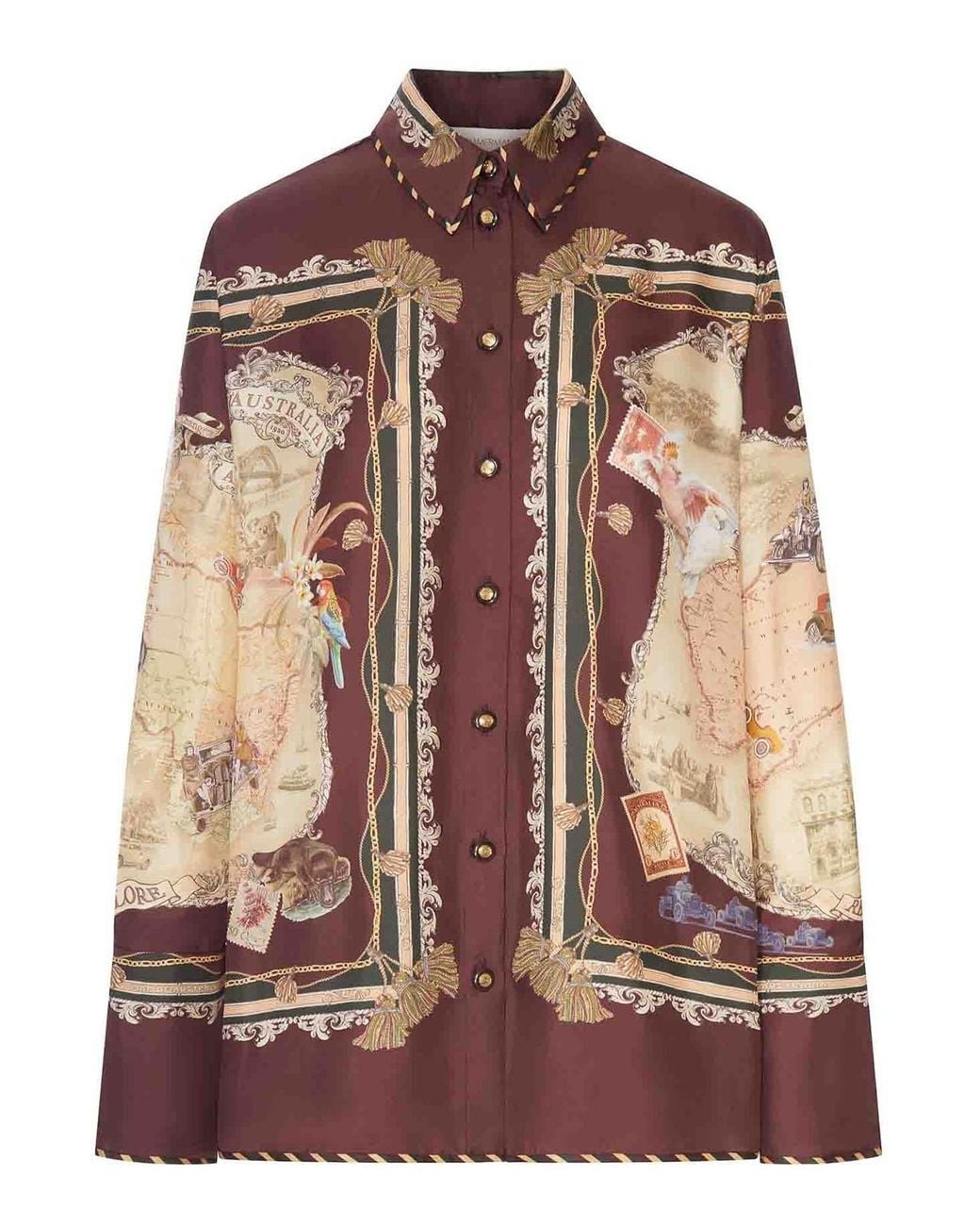 Camisa Zimmermann de color Brown