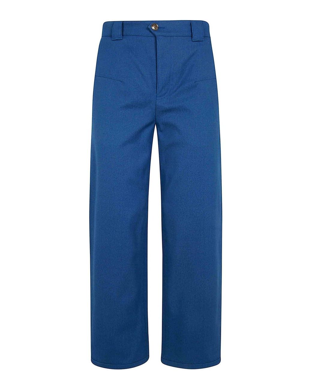Chloé Blue Barel High Waist Trousers