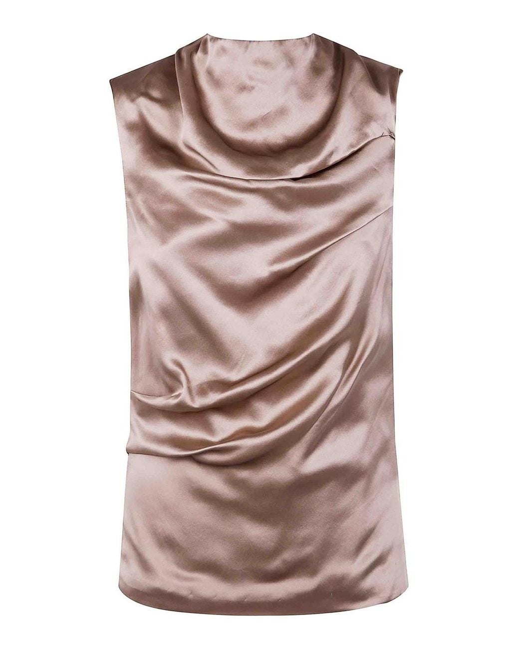 Entire studios Brown Droop Tank