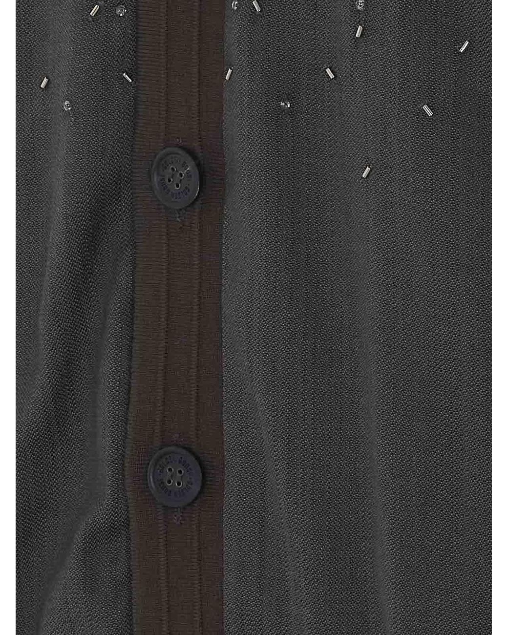 Golden Goose Deluxe Brand Black Pajama Cardigan
