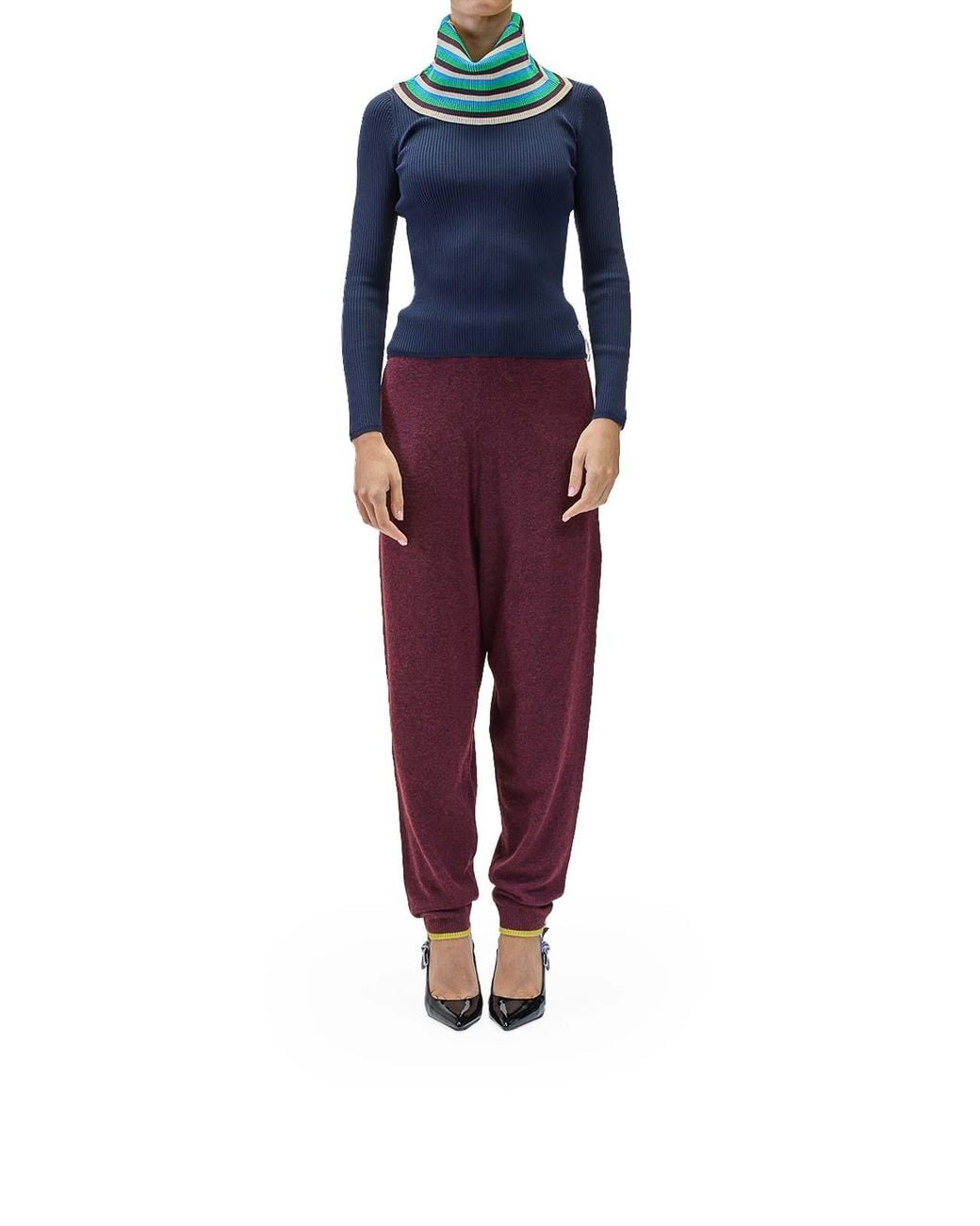 Top Sunnei en coloris Blue