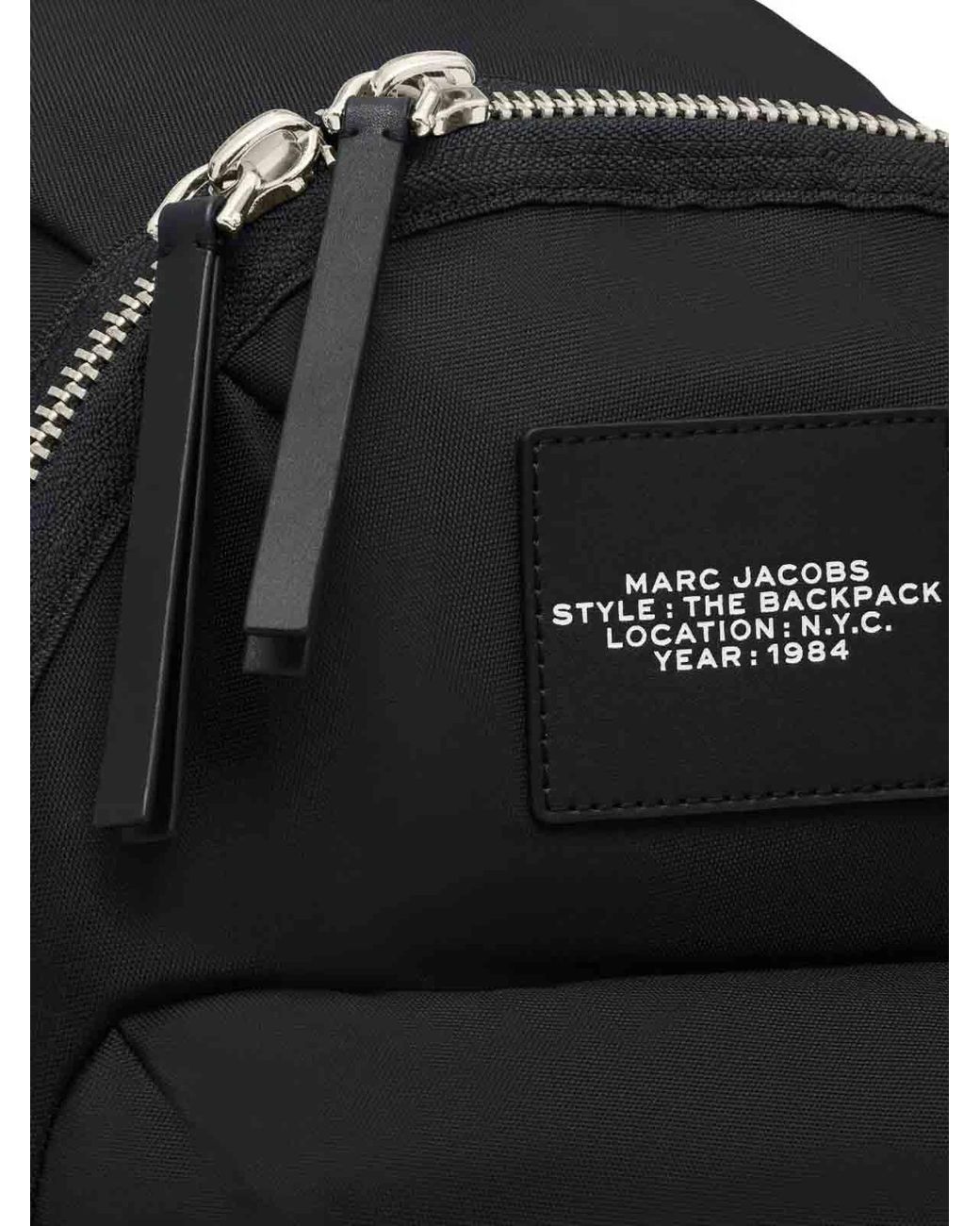 Marc Jacobs Black The Large Backpack