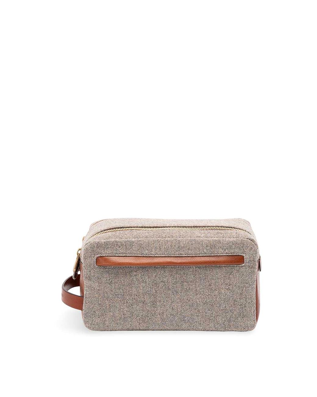 Brunello Cucinelli Gray Beauty Case for men