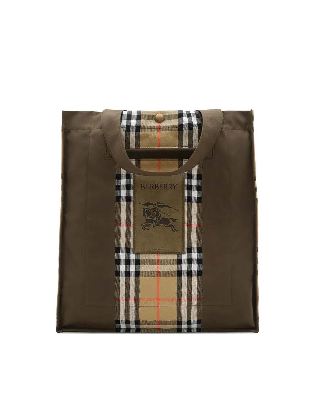 Burberry Green Shopper