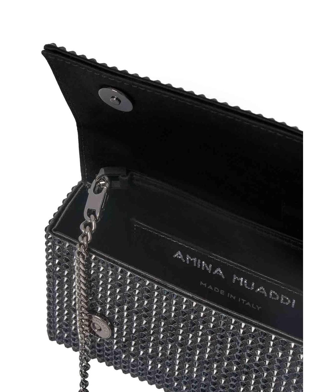 AMINA MUADDI Black Paloma Mini Sat