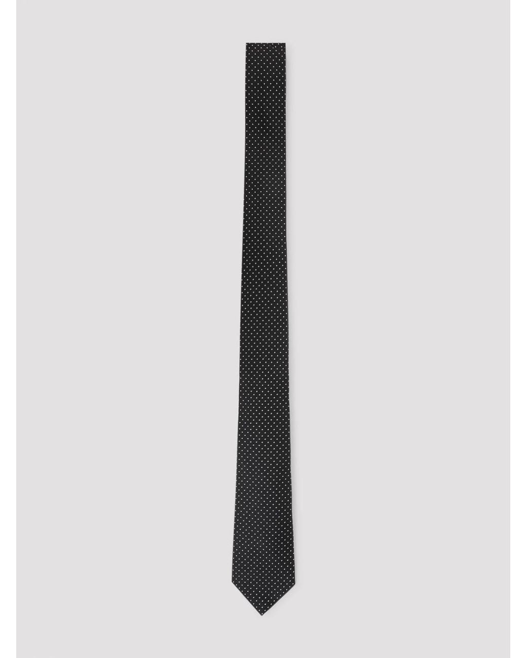 Tom Ford White Micro Dots Tie for men
