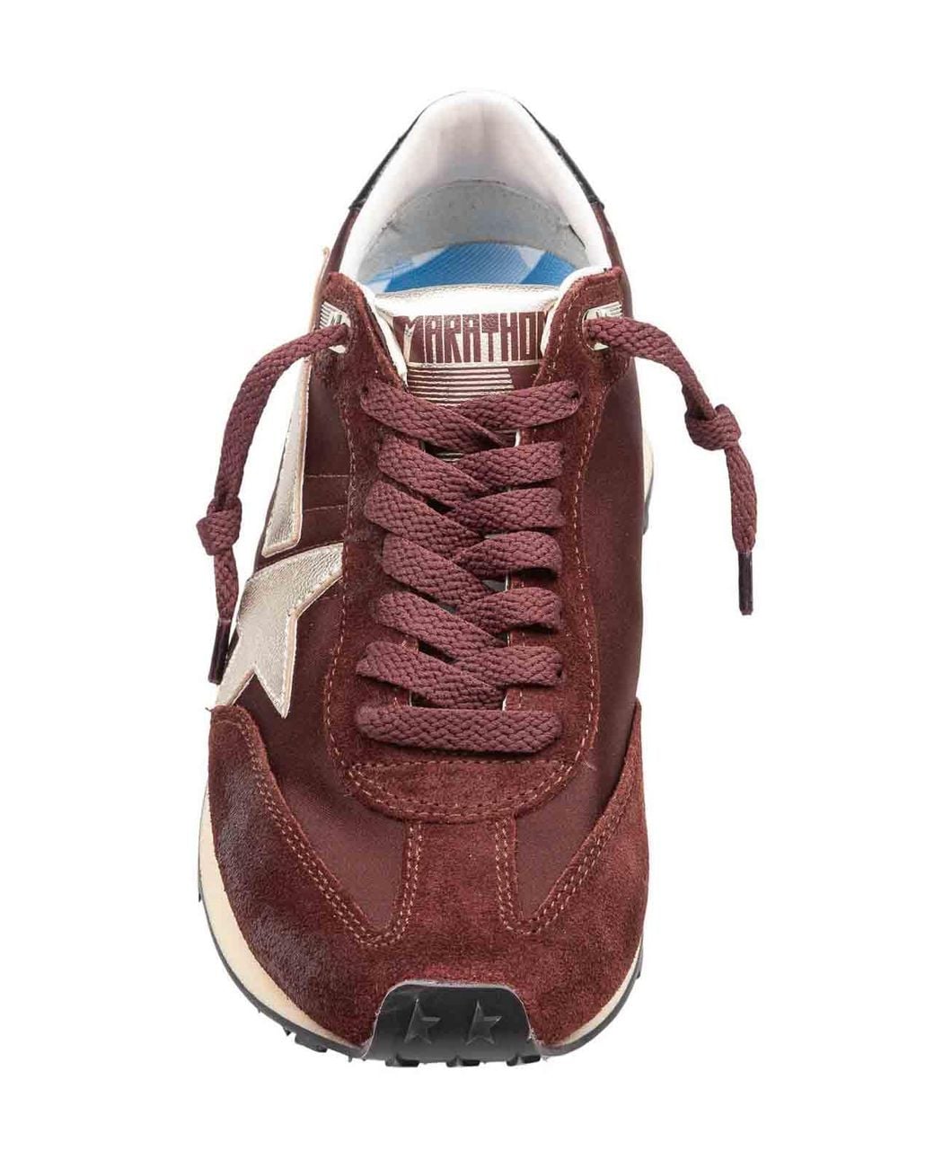 Golden Goose Deluxe Brand Brown Running Marathon Sneakers