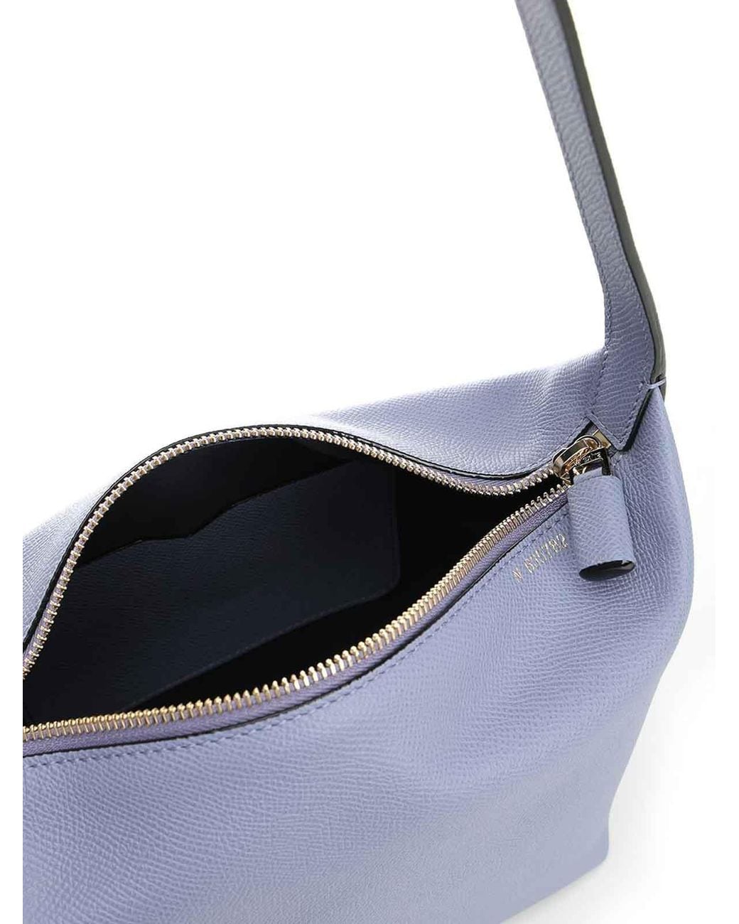 Valextra Blue Mini Bag