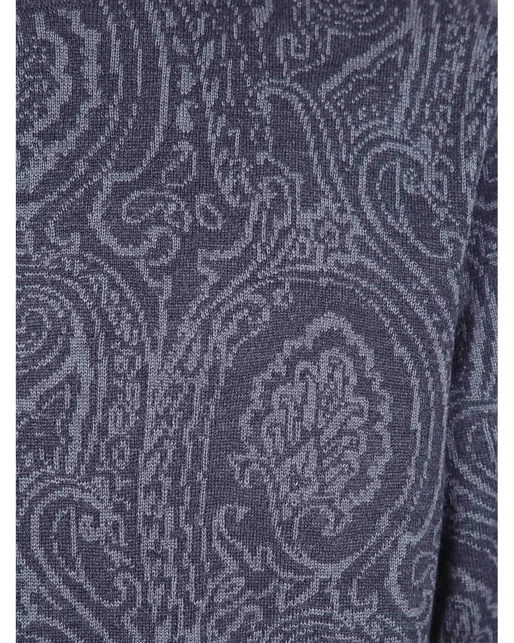 Suéter Cuello Redondo Etro de hombre de color Blue