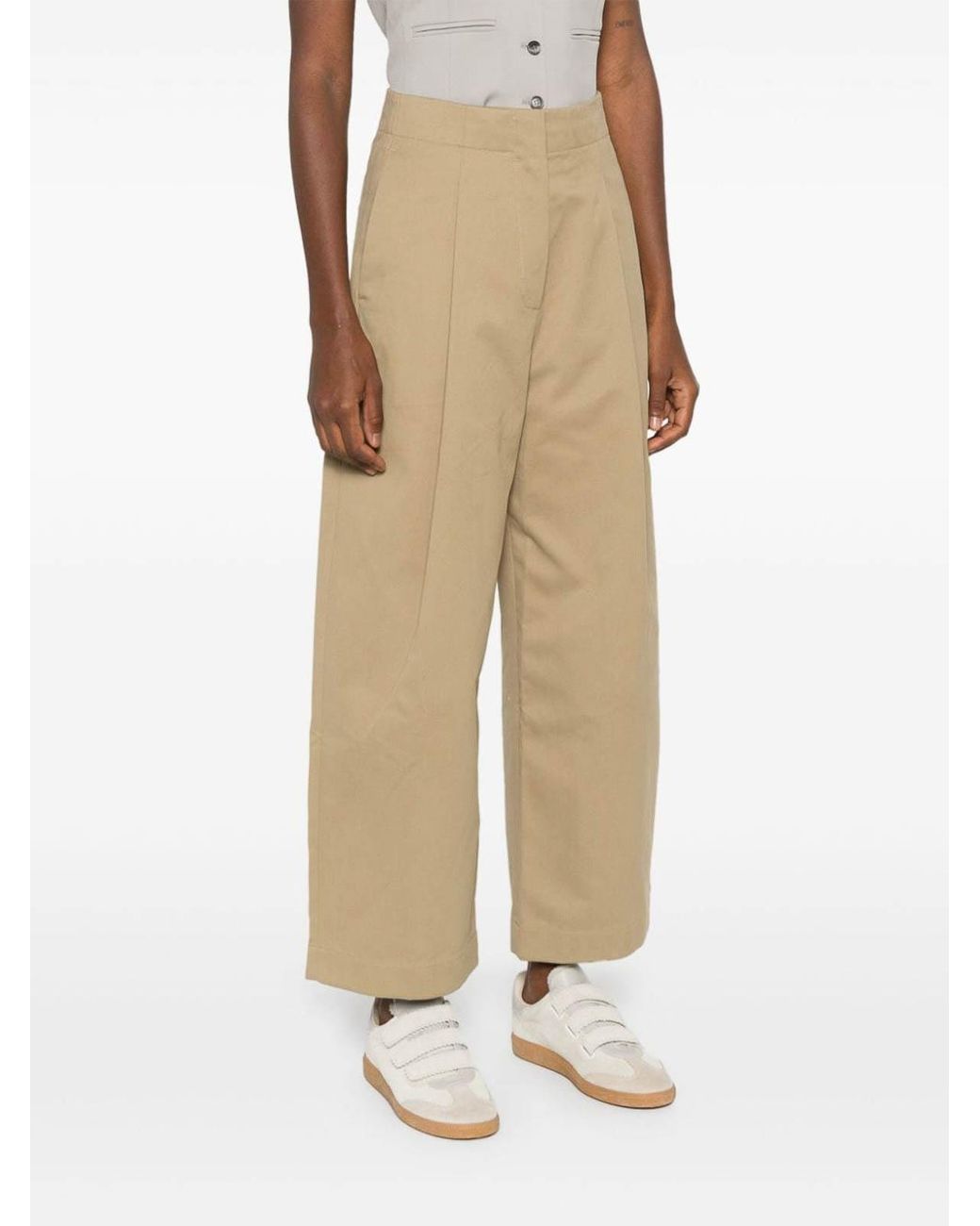 Studio Nicholson Natural Cotton Pants