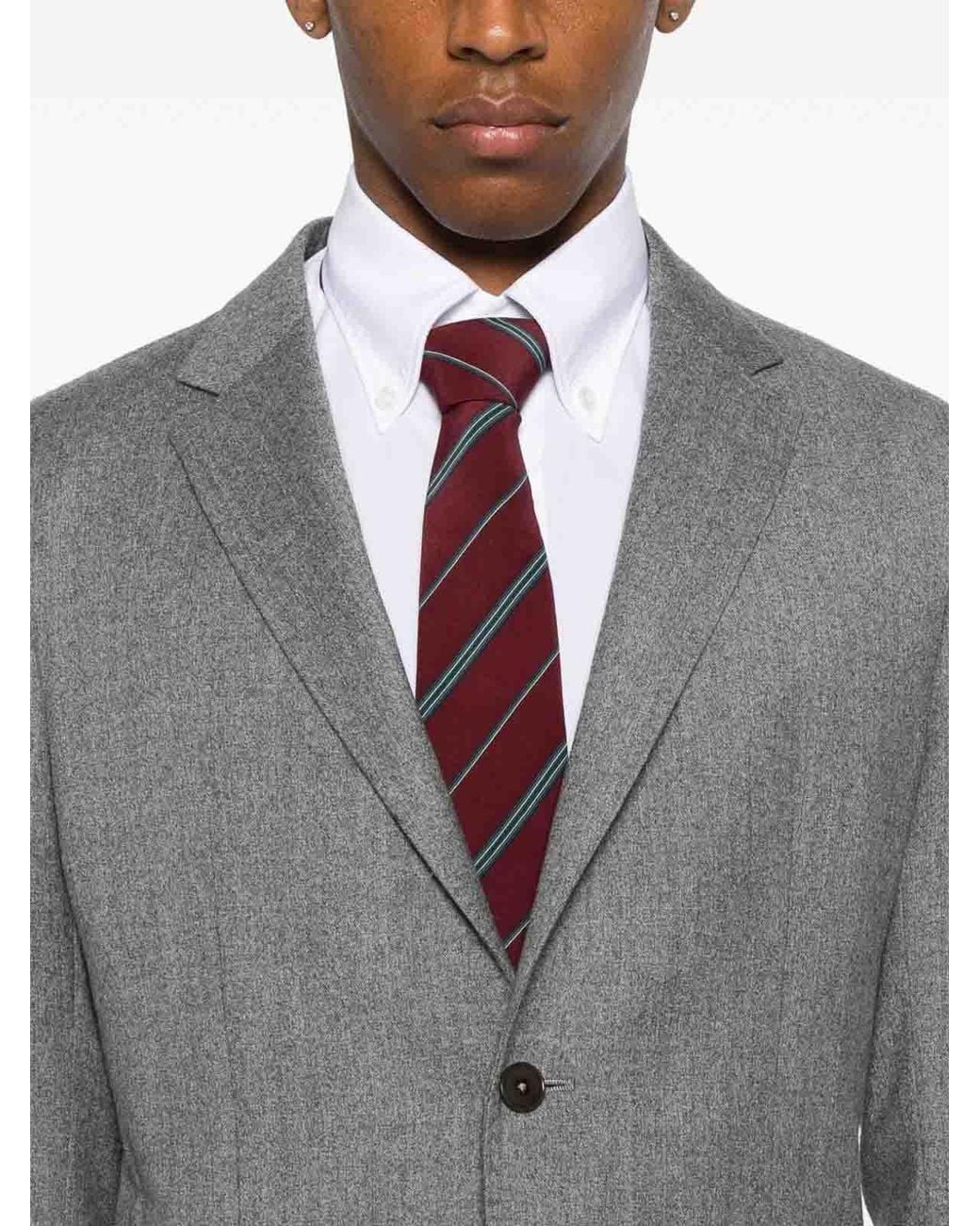 Zegna Gray Complete With Buttons for men