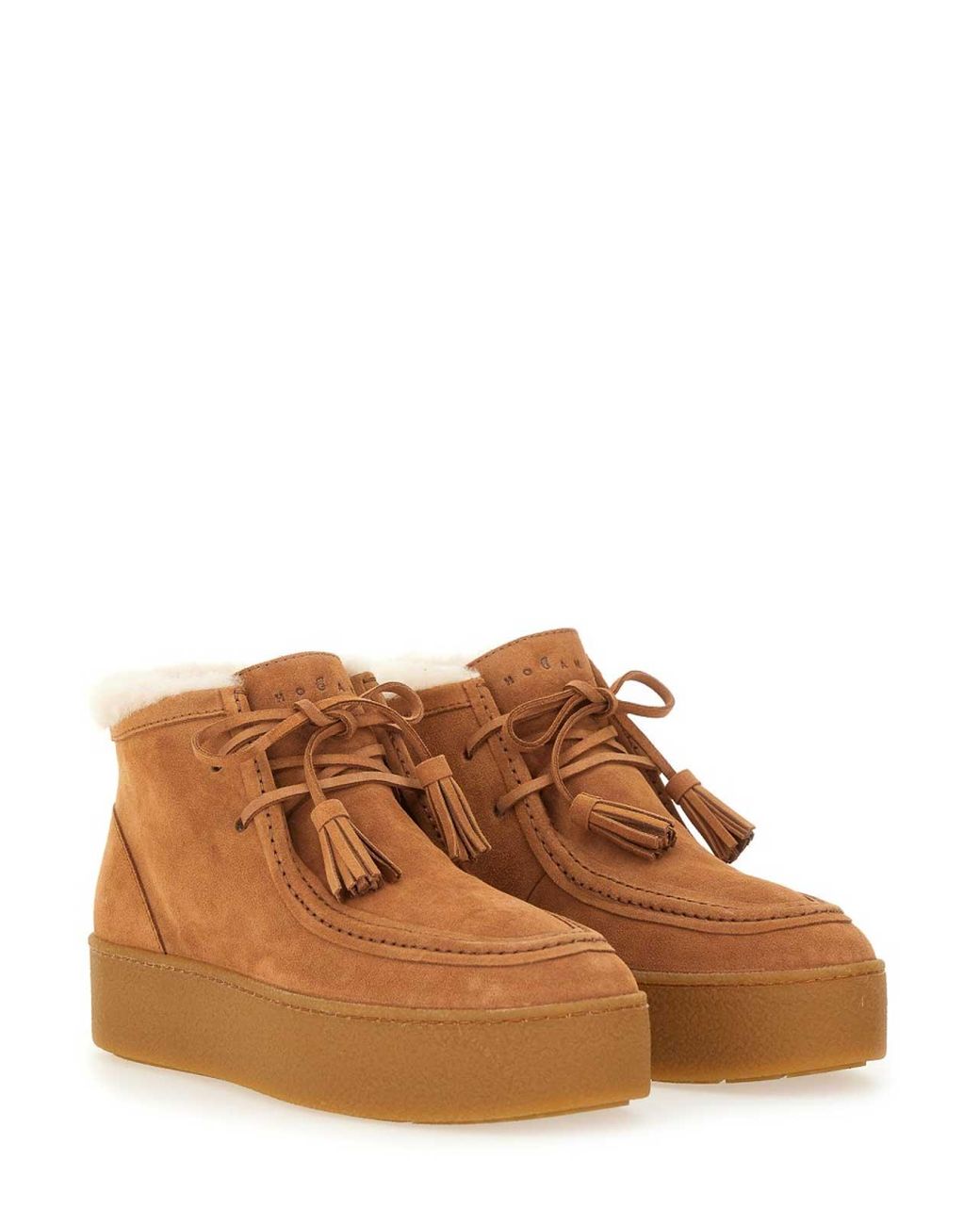 Hogan Brown Ankle Shoe