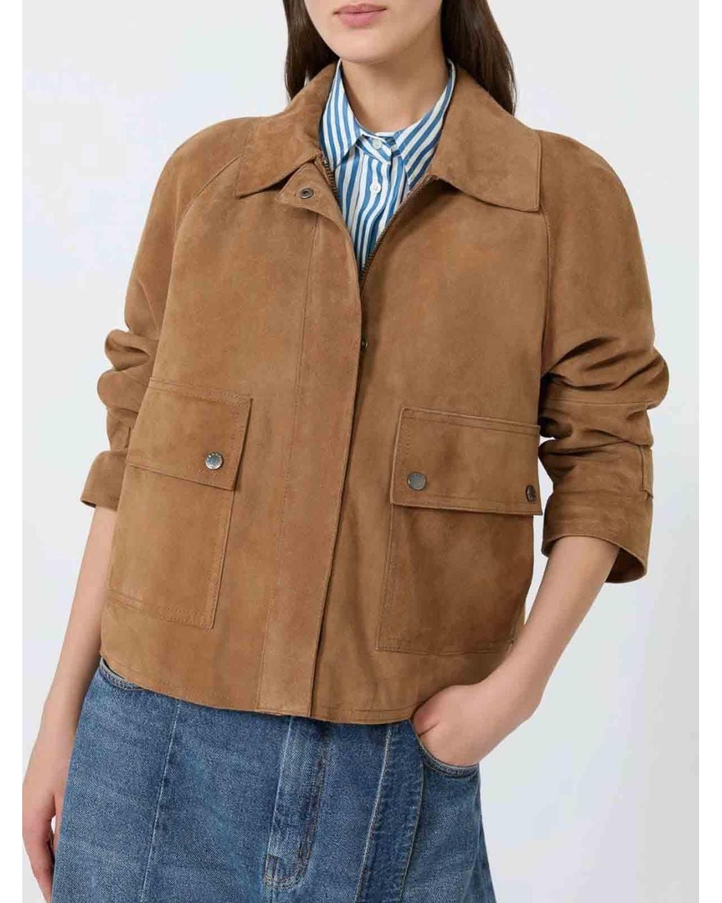 Weekend by Maxmara Brown Hazelnut Dress Jacket