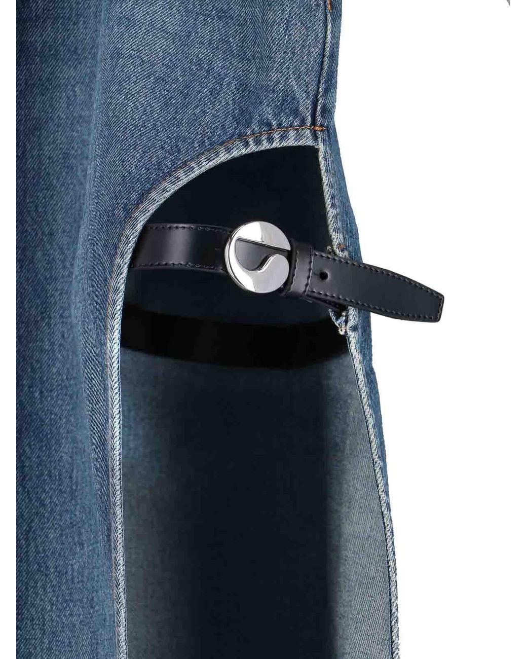 Gonna Maxi di Coperni in Blue