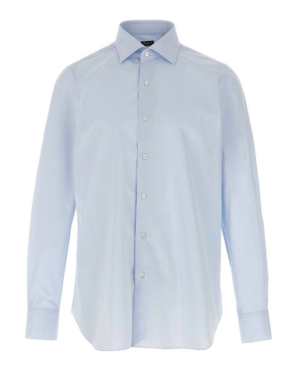 Finamore 1925 Blue Napoli Shirt for men