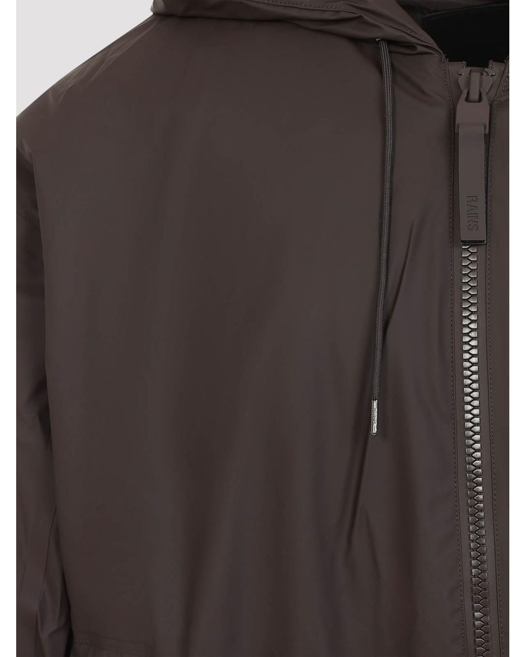 Rains Gray Lohja Insulated Bomber Jacket for men