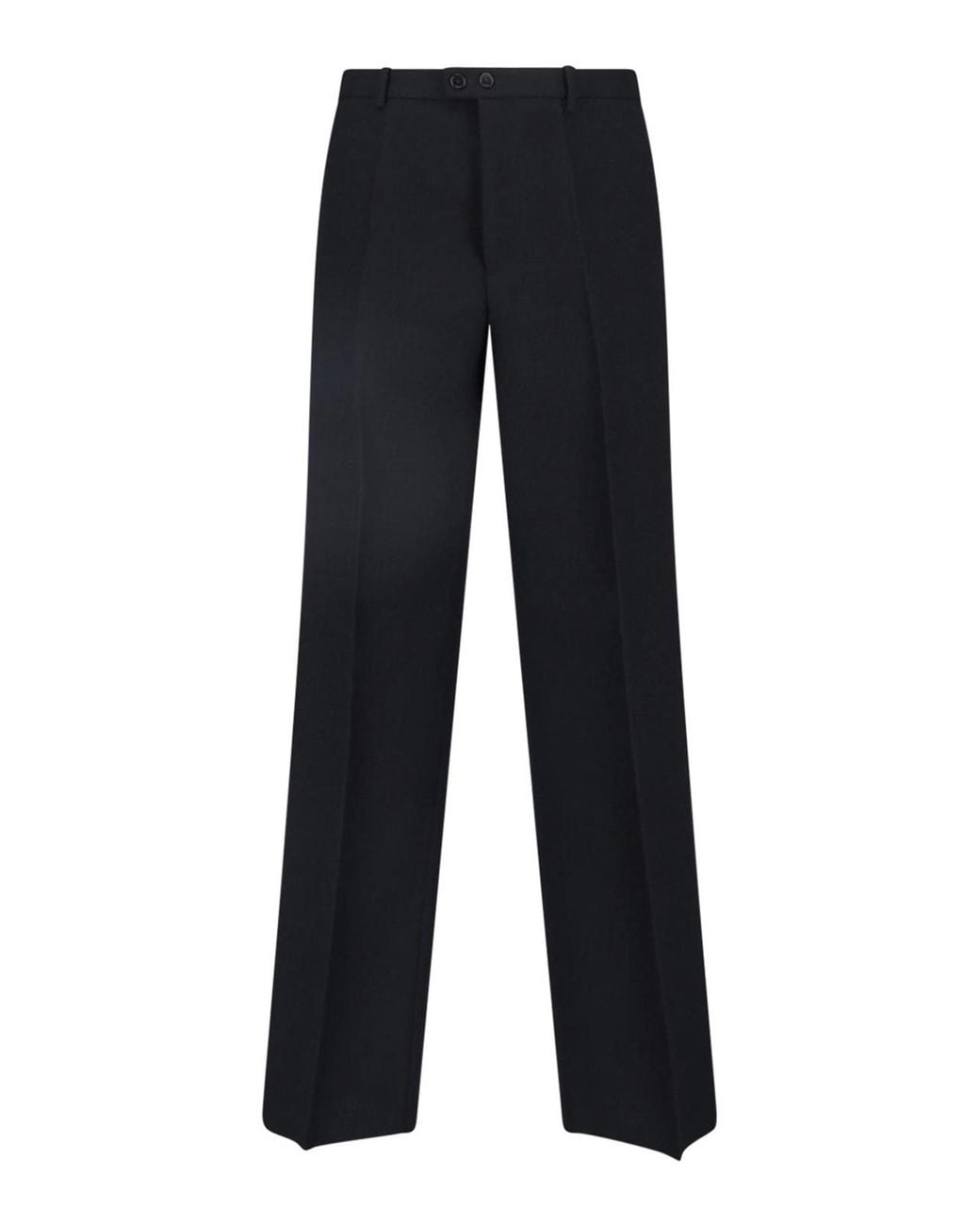 Jil Sander Black Tailored Virgin Wool Trousers for men