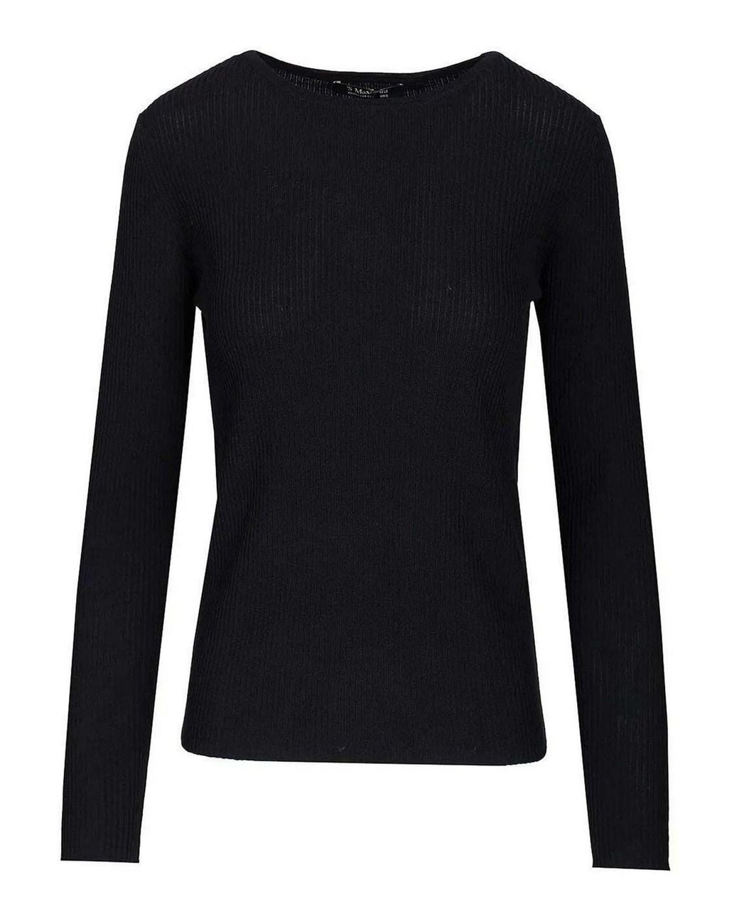 Max Mara Black Sweater Disegno