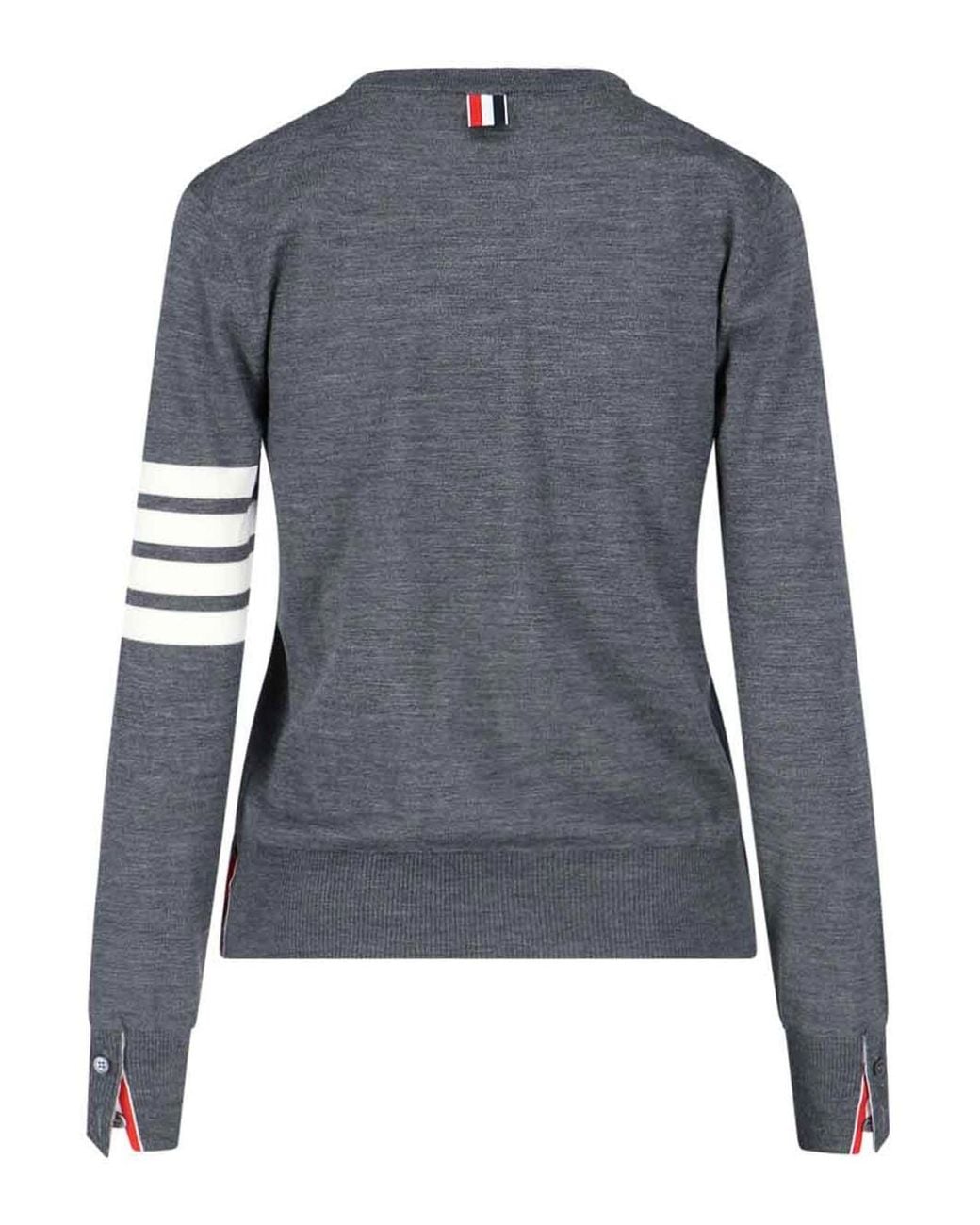 Thom Browne Blue Crewneck Sweater
