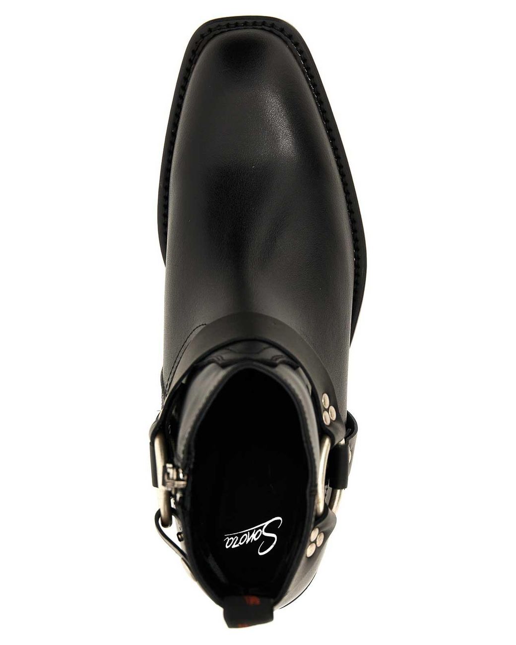 Sonora Boots Black Dulce Belt Ankle Boots