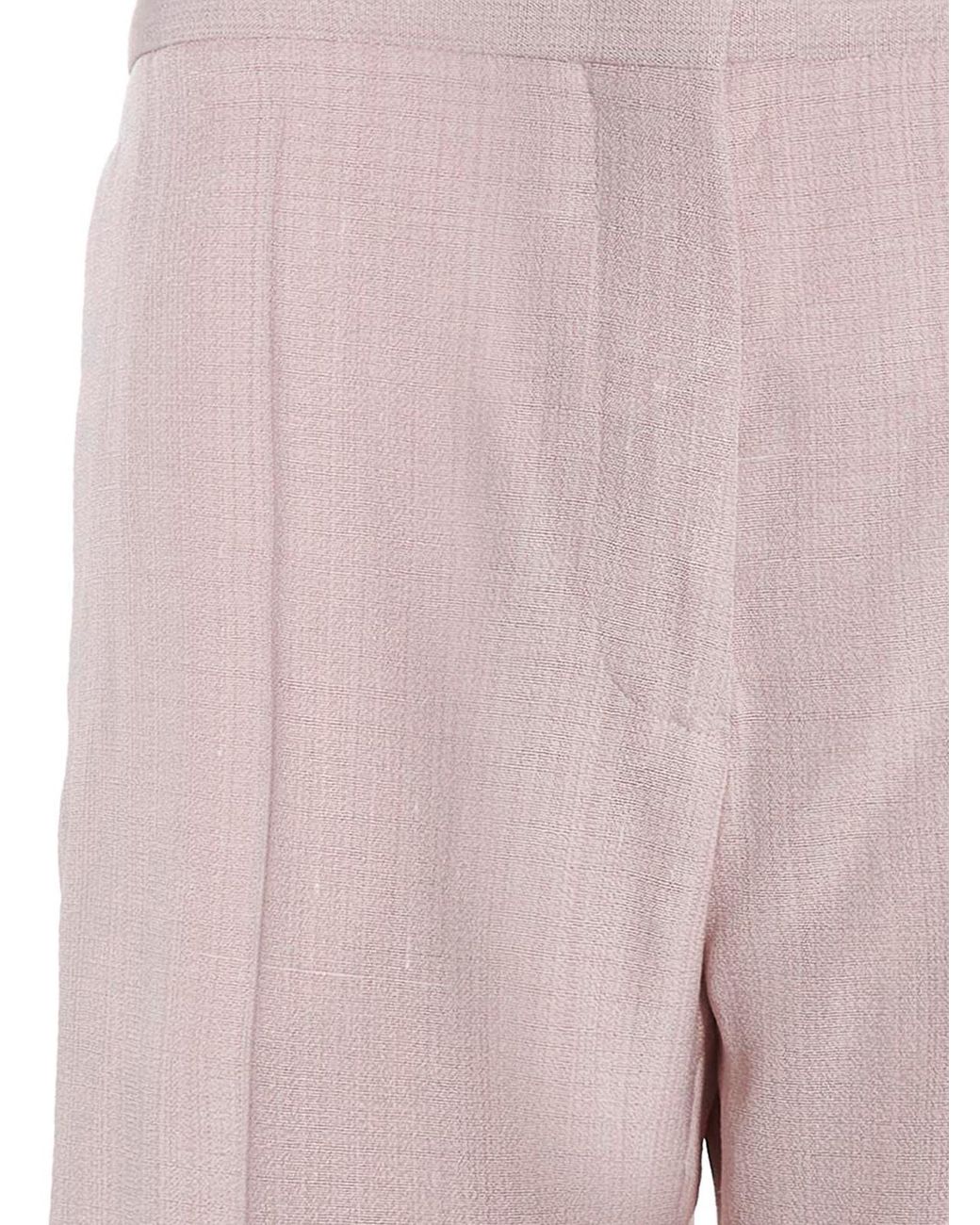 Jil Sander Pink Tailored Pants