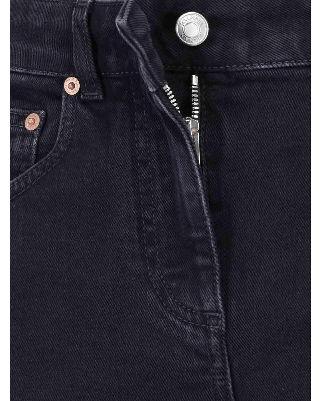 Balmain Blue Flared Jeans