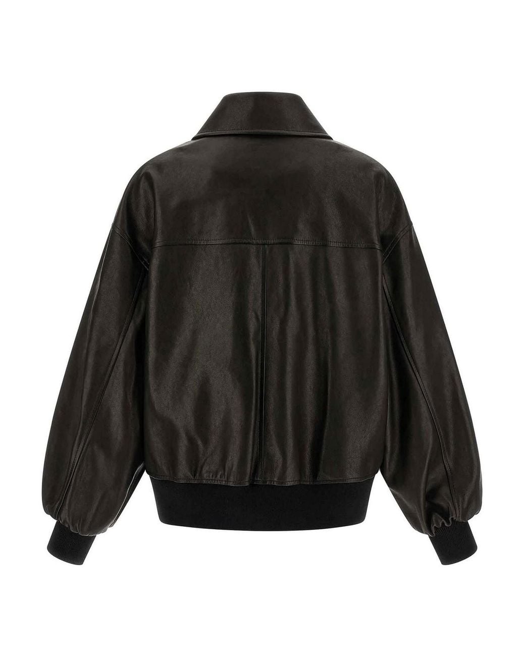 Chaqueta Bomber Khaite de color Black