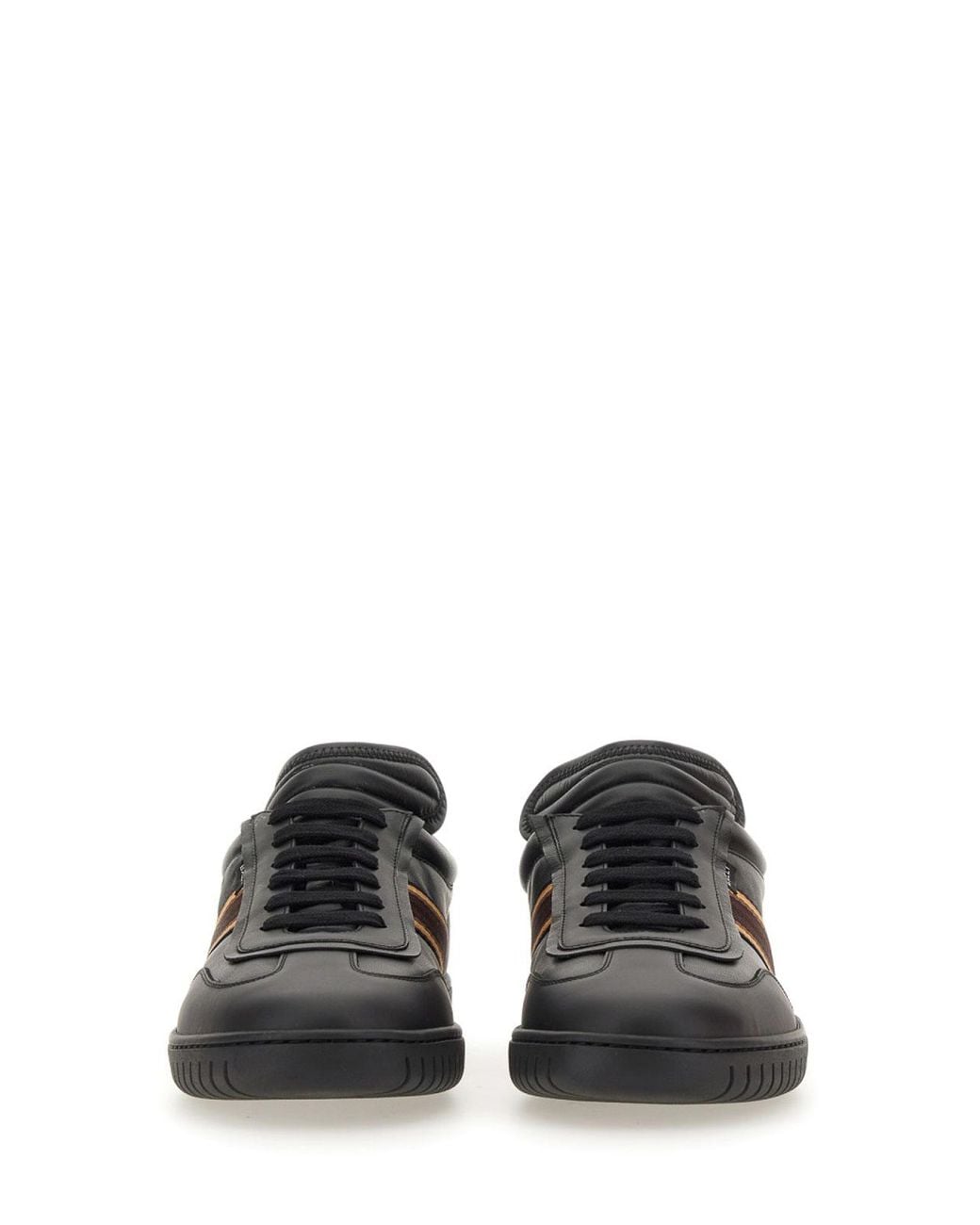 Bally Black Sleek Logo Sneakers For for men