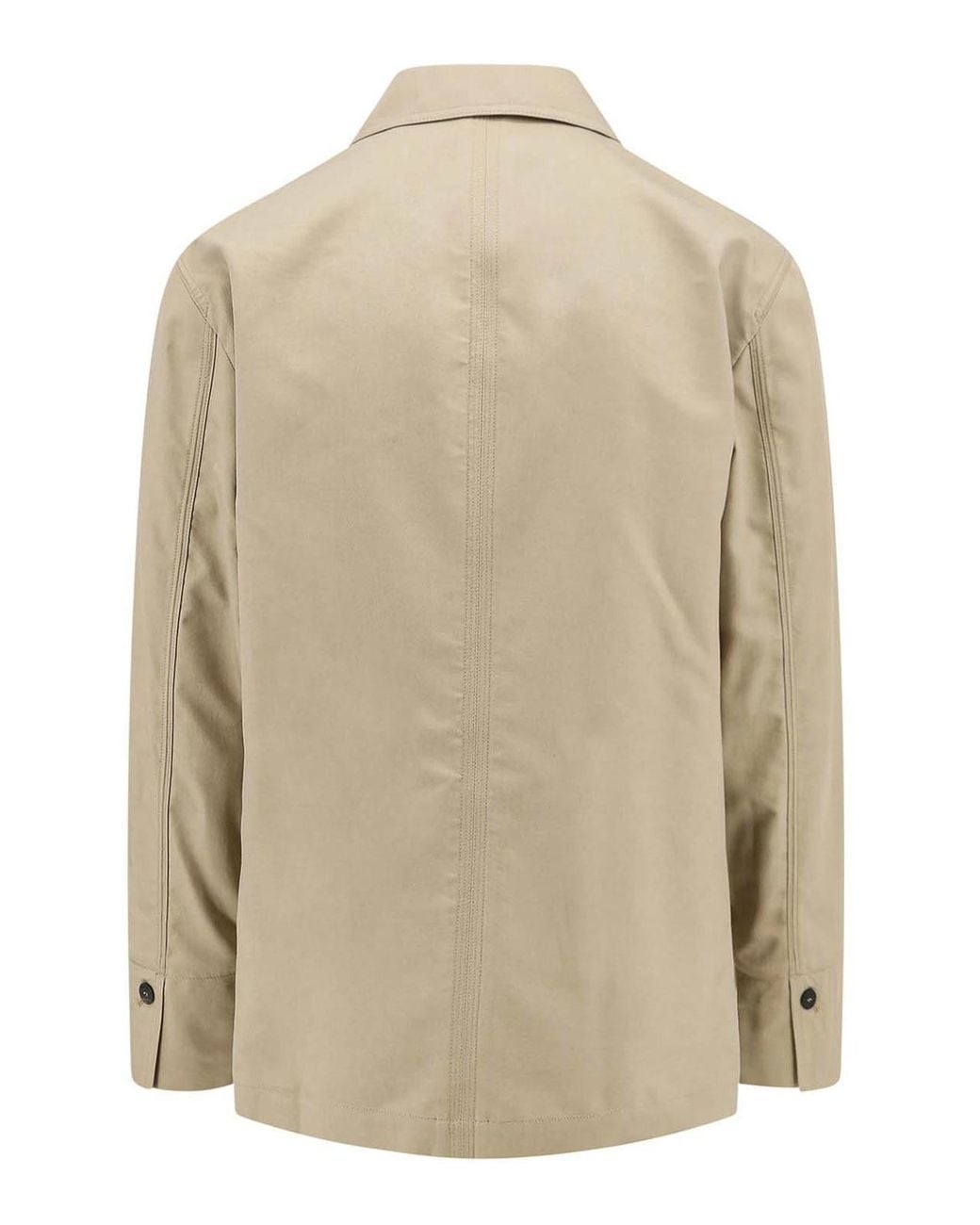 Ferragamo Natural Cotton And Viscose Jacket for men