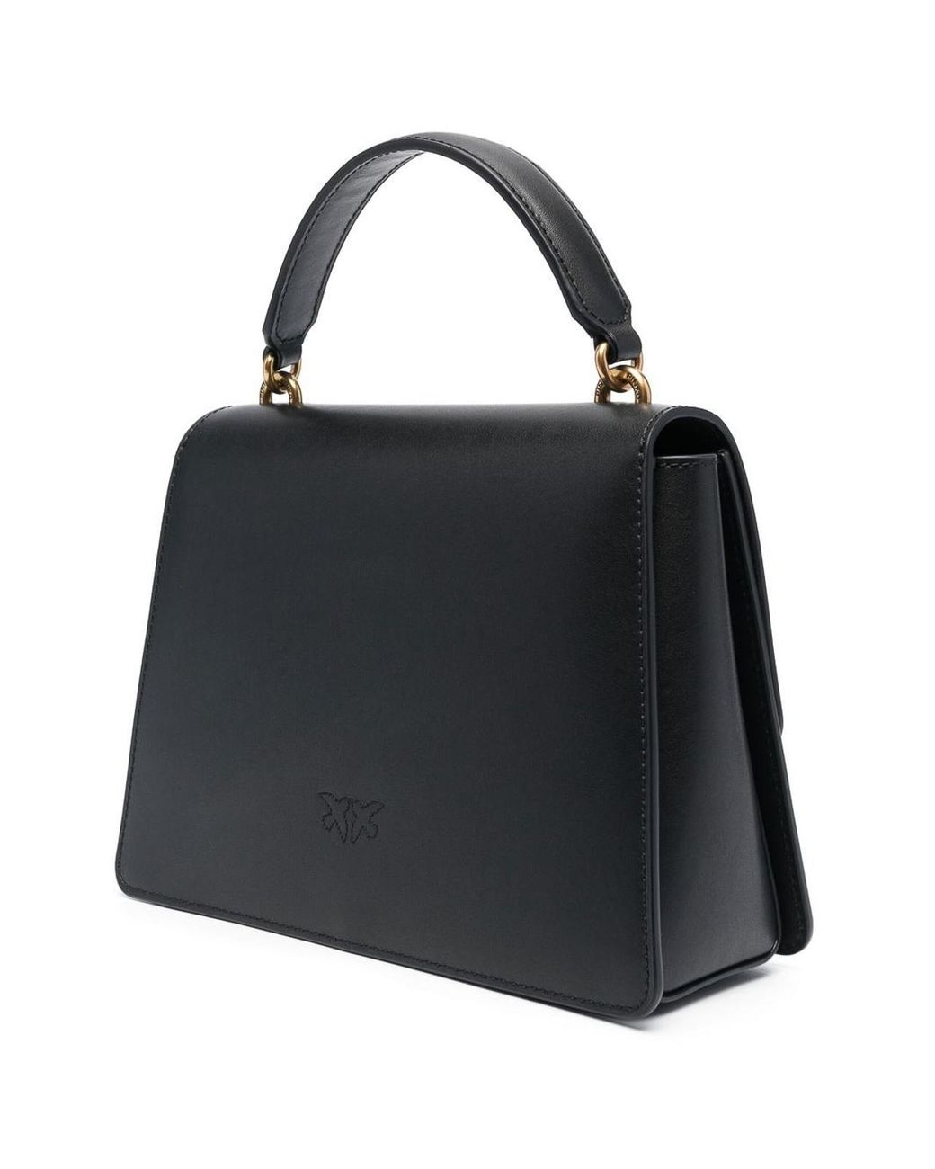Pinko Black Love One Tote Bag