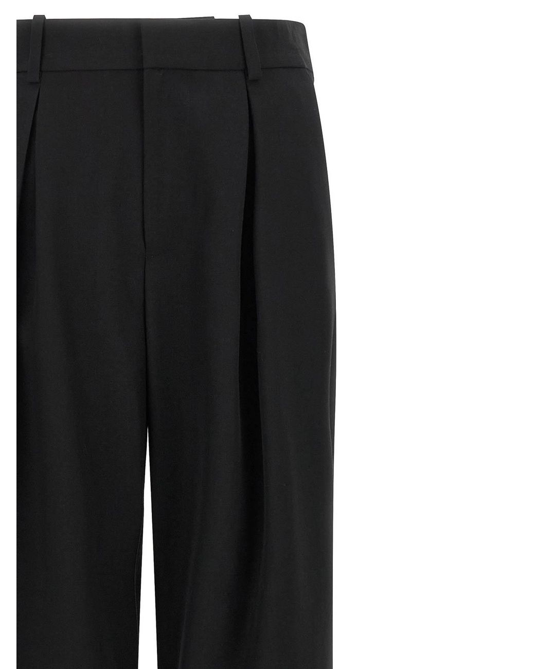 MM6 by Maison Margiela Black Margiela 6' Pants