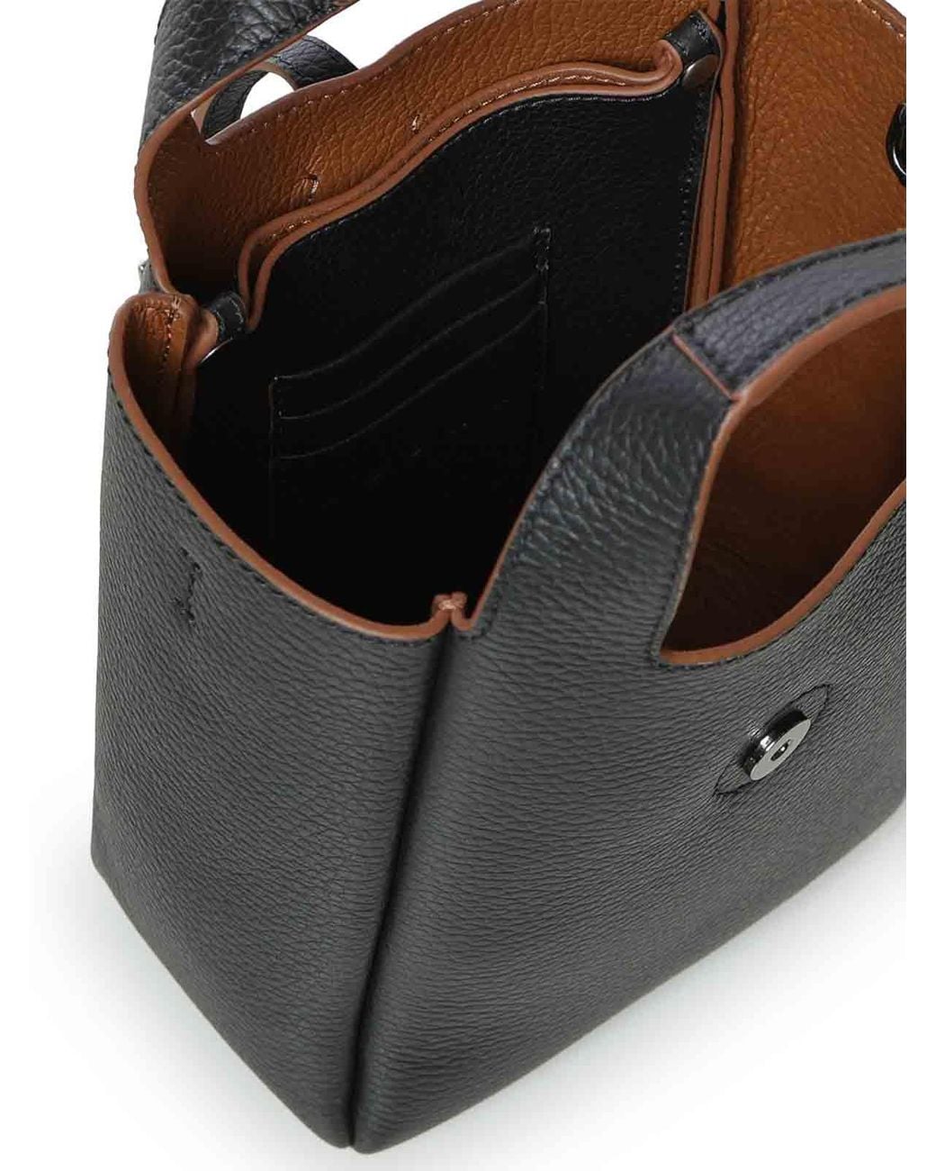 Hogan Black Trend Mini Shopping Bag