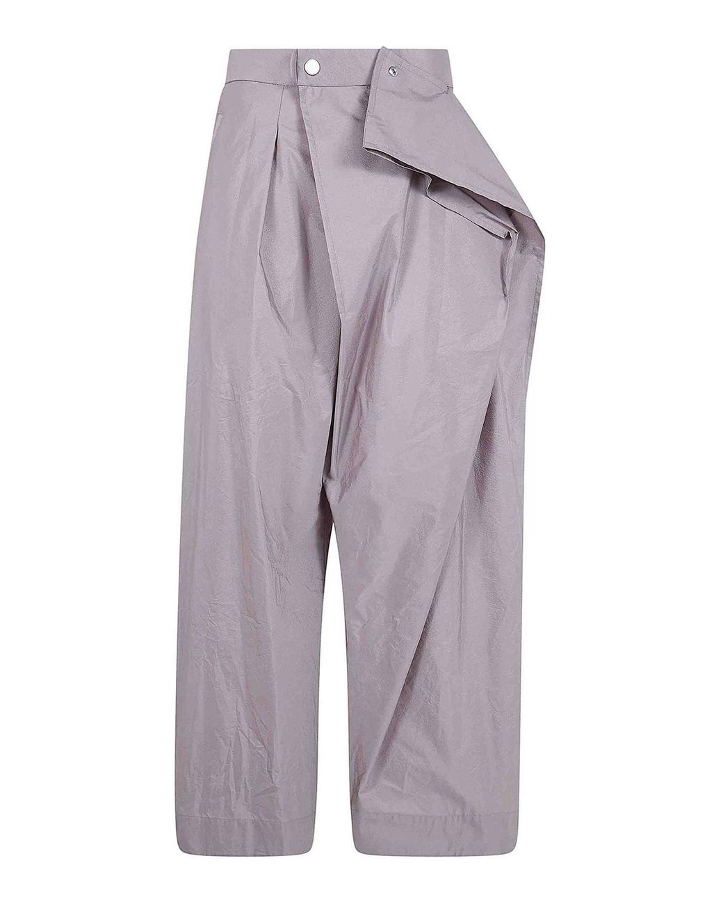 Issey Miyake Purple Akimbo Volume Trousers