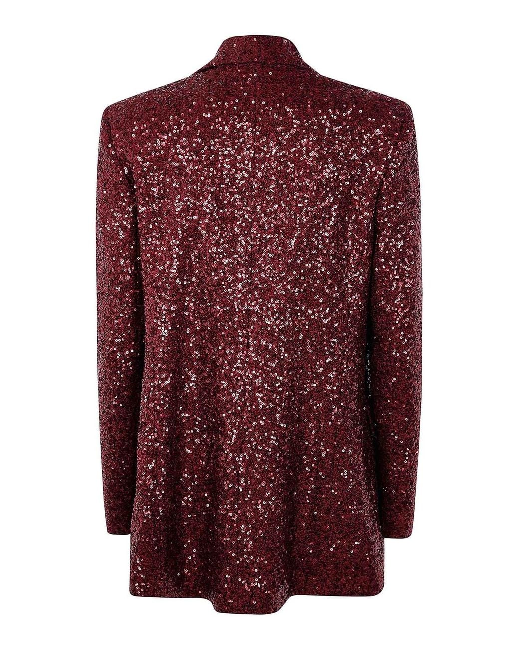 DR. HOPE Red Sequins Jacket